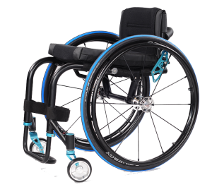 GTM Mustang is an entry level, tailor-made wheelchair that oozes style and stability. It is expertly designed to guarantee comfort, style and functionality